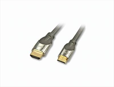 Lindy 41436 CROMO High-Speed-HDMI-Kabel mit Ethernet, Typ A/C, 1m von Lindy