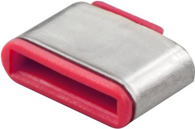Lindy - USB-C port blocker - pink (Packung mit 10) (40437) von Lindy