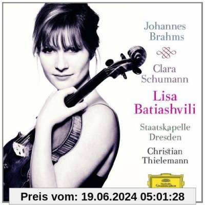Brahms: Violinkonzert Op. 77 / C. Schumann: 3 Romanzen Op. 22 von Lisa Batiashvili