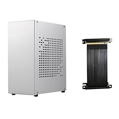 A07 Mini ITX Computergehäuse Gehäuse HTPC Case USB 3.0 ITX Gehäuse mit Grafikkarte Verlängerungskabel (B) von Lodokdre