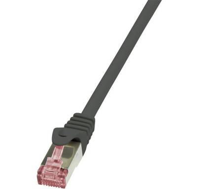 LogiLink LogiLink CQ2073S RJ45 Netzwerkkabel, Patchkabel CAT 6 S/FTP 5.00 m Sch Netzkabel, (5.00 cm) von LogiLink