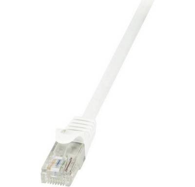 LogiLink Netzwerkkabel CAT 6 U/UTP 20 m LAN-Kabel, (20.00 cm), mit Rastnasenschutz von LogiLink