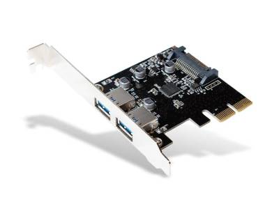 LOGILINK USB 3.1 PCIe-Karte PC0080, 2-Port von Logilink
