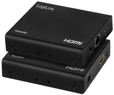 LogiLink 4K/60 Hz HDMI Extender / Splitter Set over IP, 70 m von Logilink