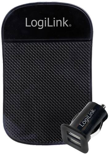 LogiLink PA0118 USB-Ladegerät 10.5W KFZ Ausgangsstrom (max.) 2100mA Anzahl Ausgänge: 2 x USB-Ladep von Logilink