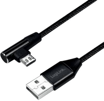 LogiLink USB 2.0 Kabel, USB-A - Micro-USB Stecker, 1,0 m von Logilink