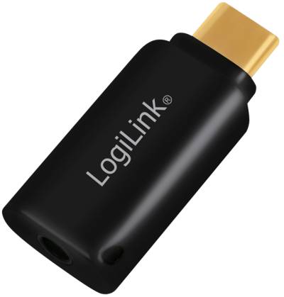 LogiLink USB-C - Audio-Adapter, schwarz von Logilink