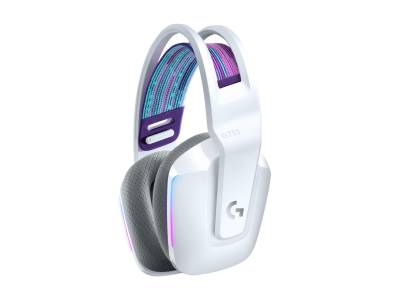 G733 Kabelloses LIGHTSPEED RGB Gaming-Headset - Weiß von Logitech G