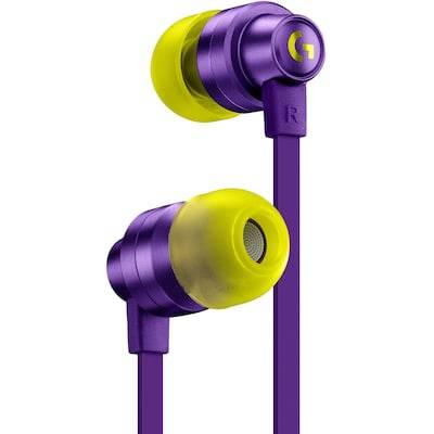 Logitech G333 Kabelgebundener Gaming In Ear Ohrhörer mit Mikrofon Violet von Logitech Gaming