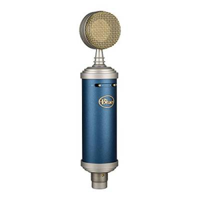 Blue Bluebird XLR Kondensatormikrofon für Aufnahmen und Streaming, mit Grossmembrankapsel, Holzbox zur Aufbewahrung und Spinne zum Aufstellen - Blau von Logitech for Creators