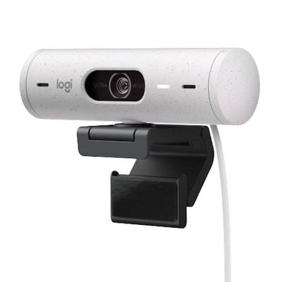 Logitech Brio 500 Full HD USB-C Webcam, Off-White von Logitech