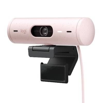 Logitech Brio 500 Full HD USB-C Webcam, Rosé von Logitech