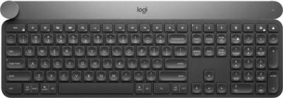 Logitech Craft Advanced with Creative Input Dial - Tastatur - hinterleuchtet - Bluetooth, 2.4 GHz - Deutsch von Logitech