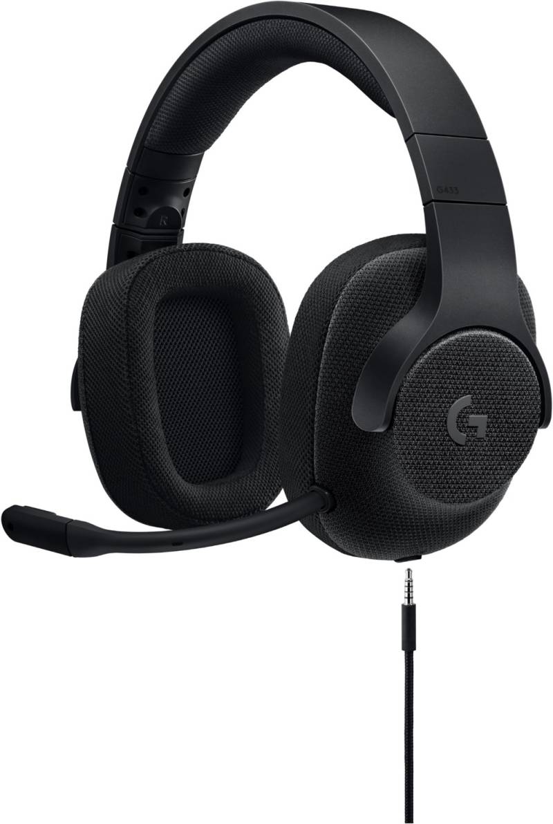 Logitech G433 Gaming Kopfhörer 7.1 Surround Sound schwarz von Logitech
