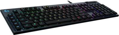 Logitech Gaming G815 - Tastatur - Hintergrundbeleuchtung - USB - Deutsch - Schl�sselschalter: GL Linear - Schwarz von Logitech
