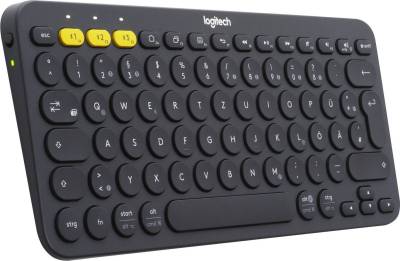 Logitech K380 Multi Device schwarz Tastatur von Logitech