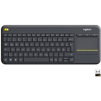 Logitech K400 Plus Kabellose Tastatur Schwarz von Logitech