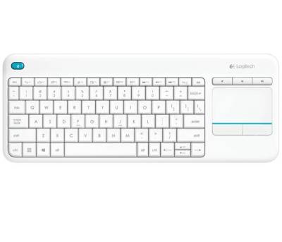 Logitech K400 Plus weiß Wireless Touch Tastatur von Logitech