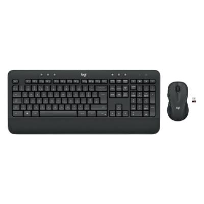 Logitech MK545 Advanced, Kabelloses Tastatur-Maus-Set, Deutsches QWERTZ-Layout, USB-Empfänger von Logitech