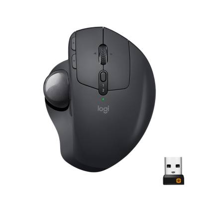 Logitech MX ERGO, kabelloser Trackball, schwarz von Logitech