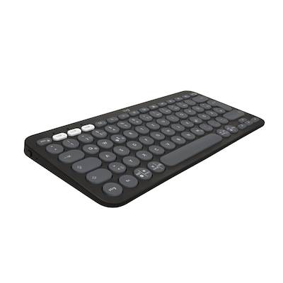 Logitech Pebble Keys 2 K380S Graphite - Minimalistische kabellose Tastatur von Logitech