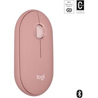 Logitech Pebble Mouse 2 M350S Rosa - Schlanke, kompakte Bluetooth®-Maus von Logitech