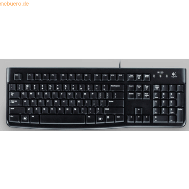 Logitech Tastatur K120 schwarz von Logitech