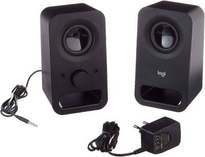Logitech Z150 2 PC-Lautsprecher, Stereo Sound 6W Spitzenleistung 3.5mm Eingang Lautsprecher von Logitech