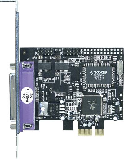 LCS-6322 - 3 Port, parallel, seriell, PCIe Karte von Longshine