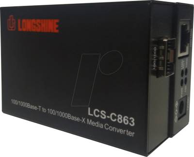 LCS-C863 - Medienkonverter, Gigabit Ethernet, SFP von Longshine