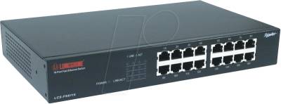 LCS-GS8116A - Switch, 16-Port, Gigabit Ethernet von Longshine