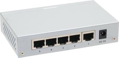 Longshine Gigabit Switch, 5-Port, LCS-GS7105-E Metall (LCS-GS7105-E) von Longshine