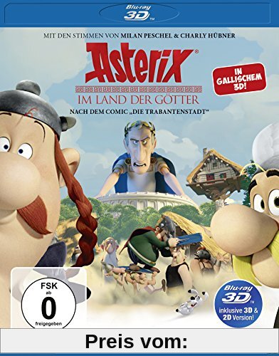 Asterix im Land der Götter  (inkl. 2D-Version) [3D Blu-ray] von Louis Clichy