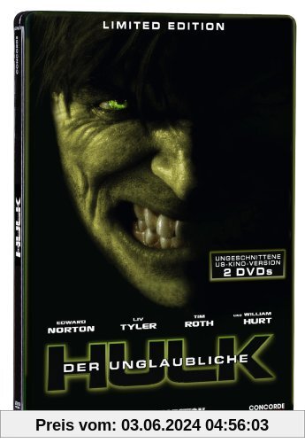 Der unglaubliche Hulk (Steelbook) [Limited Edition] [2 DVDs] von Louis Leterrier