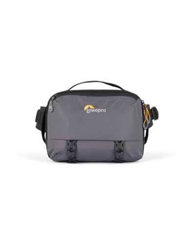 Lowepro Trekker Lite SLX 120, Compact Camera Backpack with Tablet Pocket, Camera Bag for Full Frame Mirrorless Cameras, Tripod Attachment, Water Bottle Holder, Grey von Lowepro