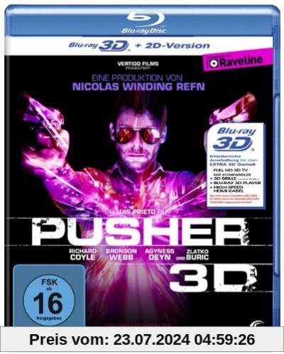 Pusher 3D (+ 2D-Version) [Blu-ray 3D] von Luis Prieto