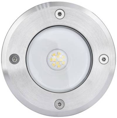 Lutec CYDOPS 7704223012 LED-Boden-Einbauleuchte LED 6.80W Edelstahl von Lutec