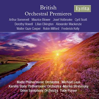 British Orchestral Premieres von Lyrita