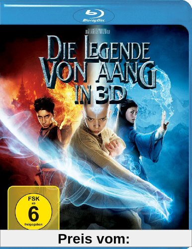 Die Legende von Aang in 3D [Blu-ray] von M. Night Shyamalan