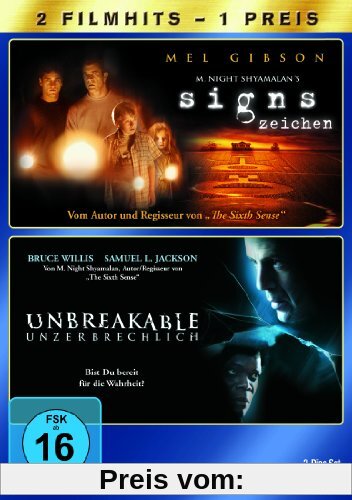 Signs - Zeichen / Unbreakable - Unzerbrechlich [2 DVDs] von M. Night Shyamalan