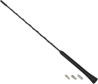 MACHSWON Auto Signal Antenne Radio AM FM Schwarz 40,5 cm 16 Zoll Antenne Antenne Flexible Antenne Signal Radio Antenne Booster Dach Mast Ersatz von MACHSWON