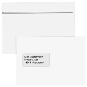 MAILmedia Briefumschläge Revelope® Professional DIN C5 mit Fenster offset weiß selbstklebend 100 St. von MAILmedia