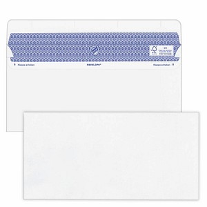 MAILmedia Briefumschläge Revelope® Professional DIN lang+ ohne Fenster offset weiß selbstklebend 100 St. von MAILmedia