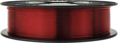 M4P 29400511141 - PETG-Filament, 1,75 mm, Transparent Rot, 0,75 kg von MATERIAL 4 PRINT