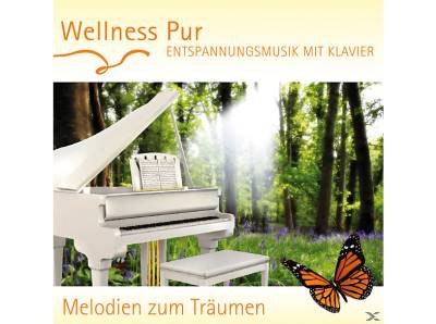 Wellness Pur - Entspannungsmusik Mit Klavier (CD) von MEDIA SOUN