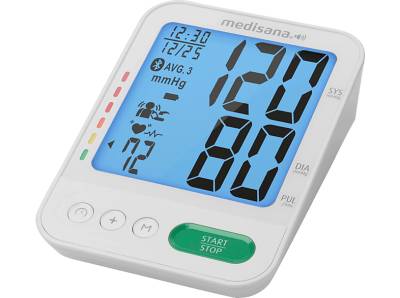 MEDISANA 51586 BU 586 Voice Oberarm-Blutdruckmessgerät von MEDISANA