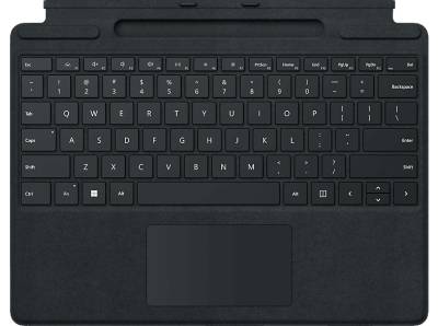 MICROSOFT Surface Pro Signature Tastatur Schwarz von MICROSOFT