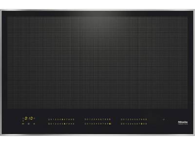 MIELE KM 7678 FR Induktionskochfeld (806 mm breit, Vollflächig mit Topferkennung für max. 6 Kochgeschirre Kochfelder) von MIELE