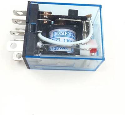 Relais LY2NJ HH62P HHC68A-2Z Elektronisches mikroelektromagnetisches Relais LED-Lampe 10A 8-polige Spule DPDT DC12V 24V AC110V 220V Ersatzteile (Size : DC 24V) von MQXFCZUX