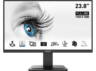 MSI PRO MP2412DE 23,8 Zoll Full-HD Monitor (4 ms Reaktionszeit, 100 Hz) von MSI
